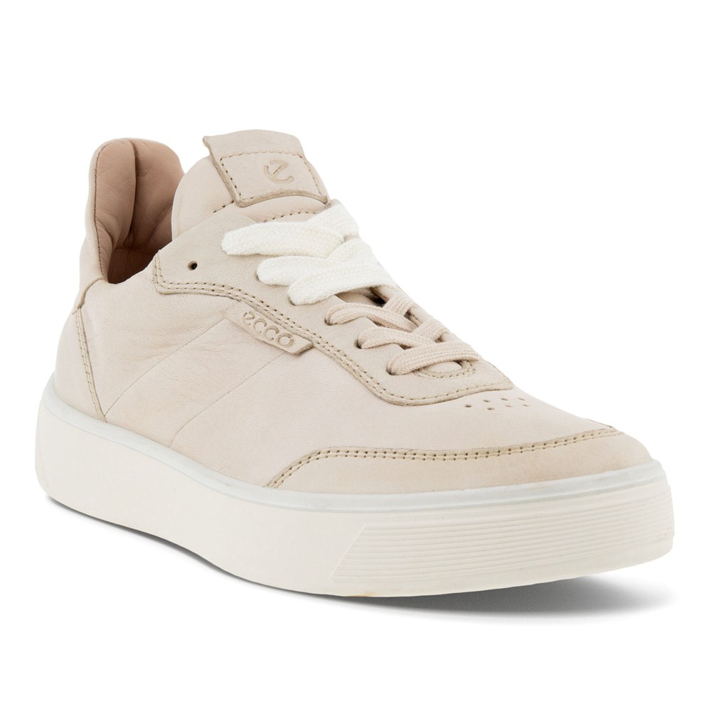 Tenis Mujer - ECCO Street Tray - Beige - WCX296840